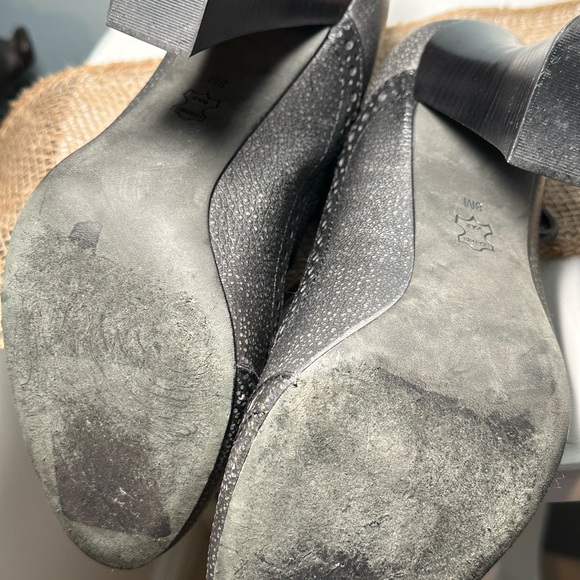 TORY BURCH Womens Lace Up Ghillie Oxford Pumps Astrid High Heel Size 8 - Picture 7 of 10